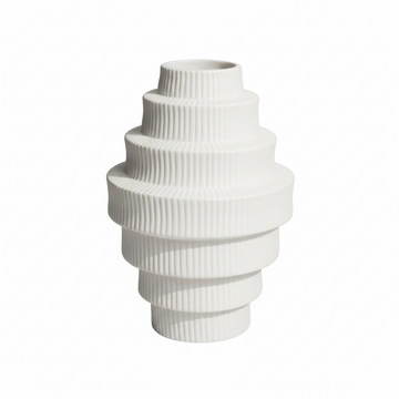 Fabia White Large Vase