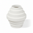 Fabia White Small Vase