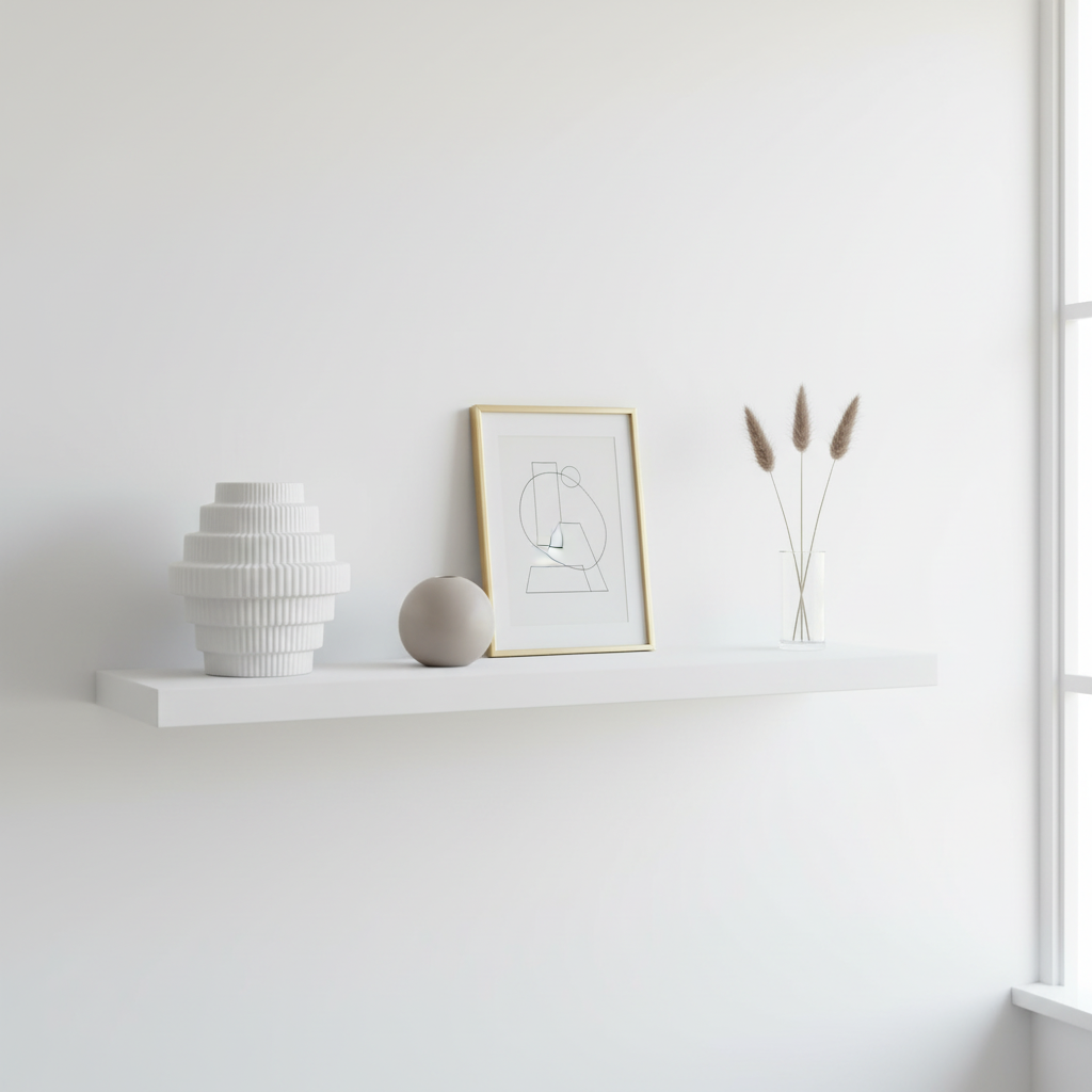 Fabia White Small Vase