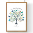 Family Tree Art | Set of 1 Botanical Wall art Prints