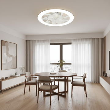 Fan Lamp Minimalist Living Room Dining Room Ceiling Lamp