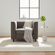 Farah Grey Velvet Chair