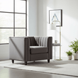 Farah Grey Velvet Chair