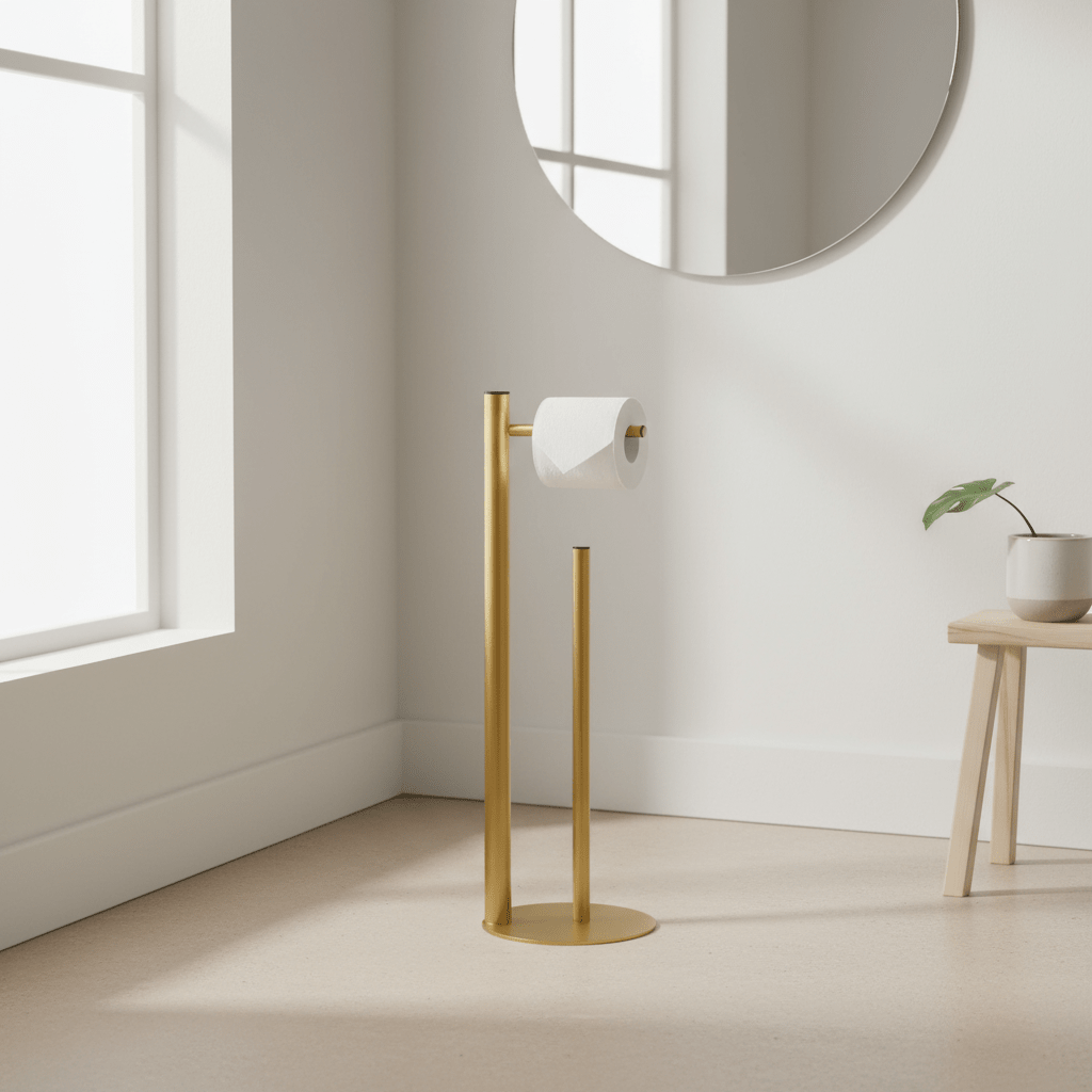 Fay Gold Finish Toilet Roll Holder