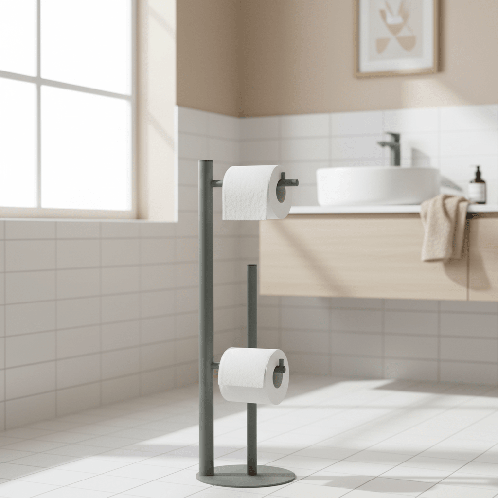 Fay Grey Toilet Roll Holder