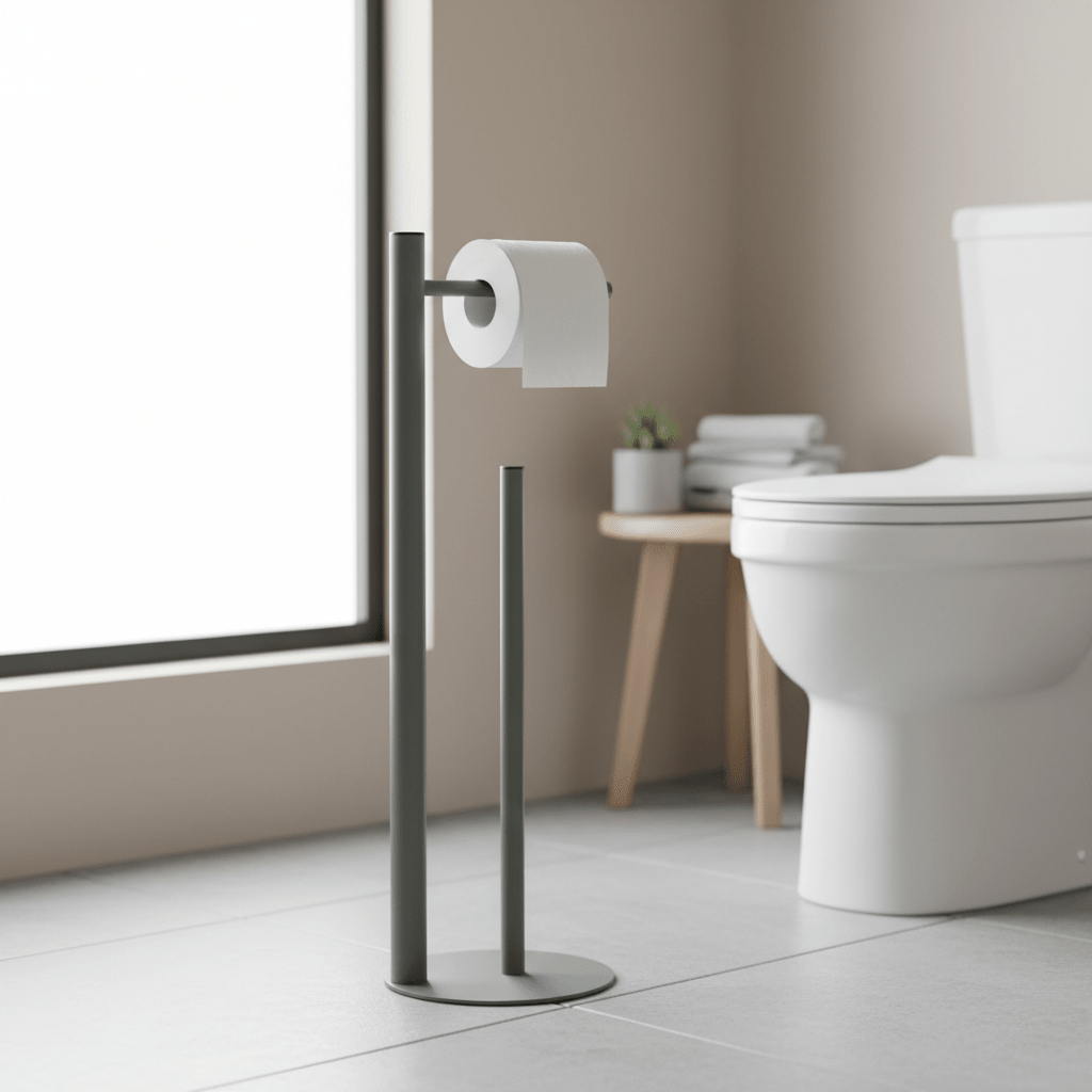 Fay Grey Toilet Roll Holder