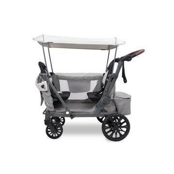 Wonderfold L2 Quad Stroller Wagon - Grey