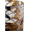 Fern Large Glass Hurricane Candle Holder