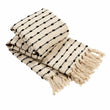 Fes Super Soft Eco - Friendly Recycled Cotton Throw Blanket Lightweight Sofa Bed Chair Decor in Calming Colours