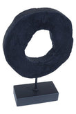 Fidel Small Rustic Mango Wood Sculpture On Stand