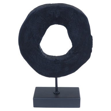 Fidel Small Rustic Mango Wood Sculpture On Stand