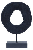 Fidel Small Rustic Mango Wood Sculpture On Stand