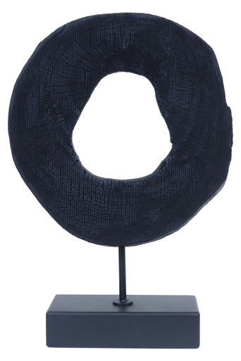 Fidel Small Rustic Mango Wood Sculpture On Stand