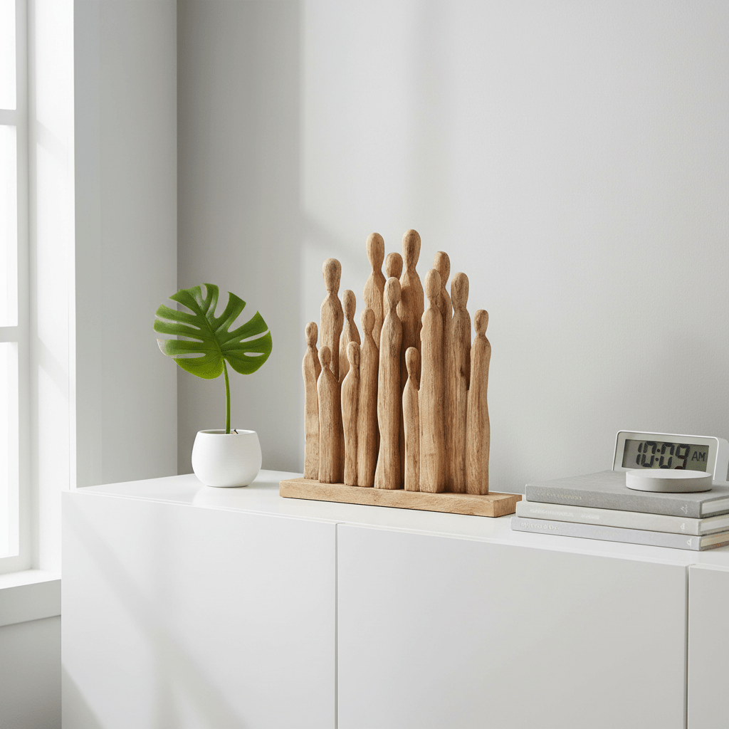 Fidra Unity Mango Wood Sculpture