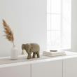 Fidra Mango Wood Elephant Sculpture