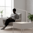 Finley White Touch Lamp