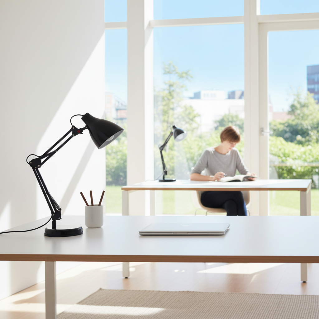 Finley Black Desk Lamp