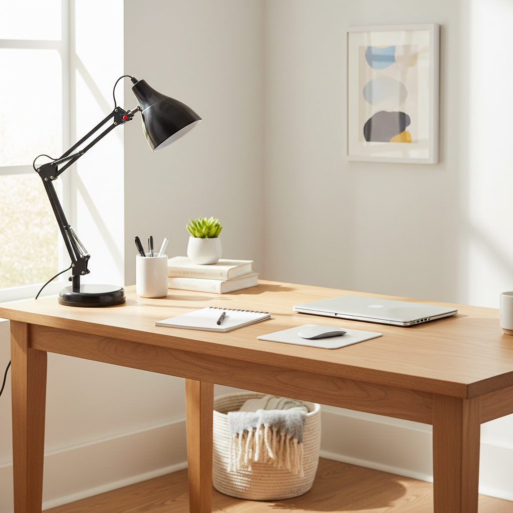Finley Black Desk Lamp