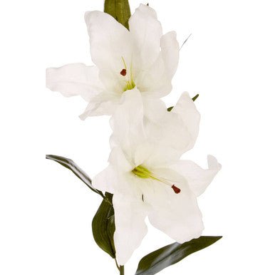 Fiori Artificial flowers Cream Lily Stem