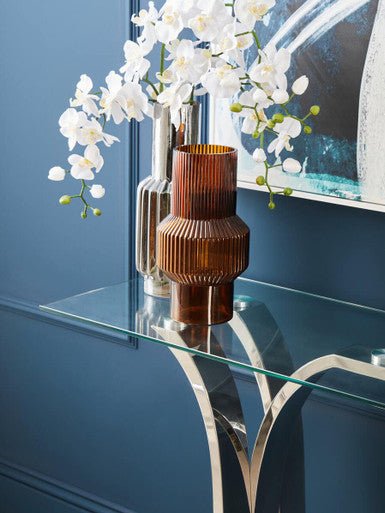 Fiori Artificial flowers Cream Orchid Stem