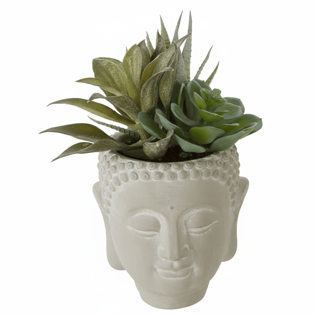 Fiori Buddha Pot Mixed Succulent