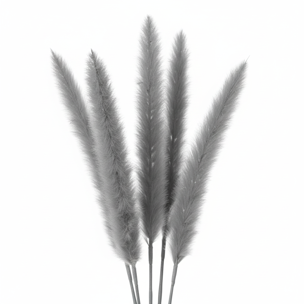 Fiori Grey Feather Stem