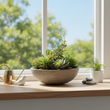 Fiori Mixed Succulent With Stone Effect Pot