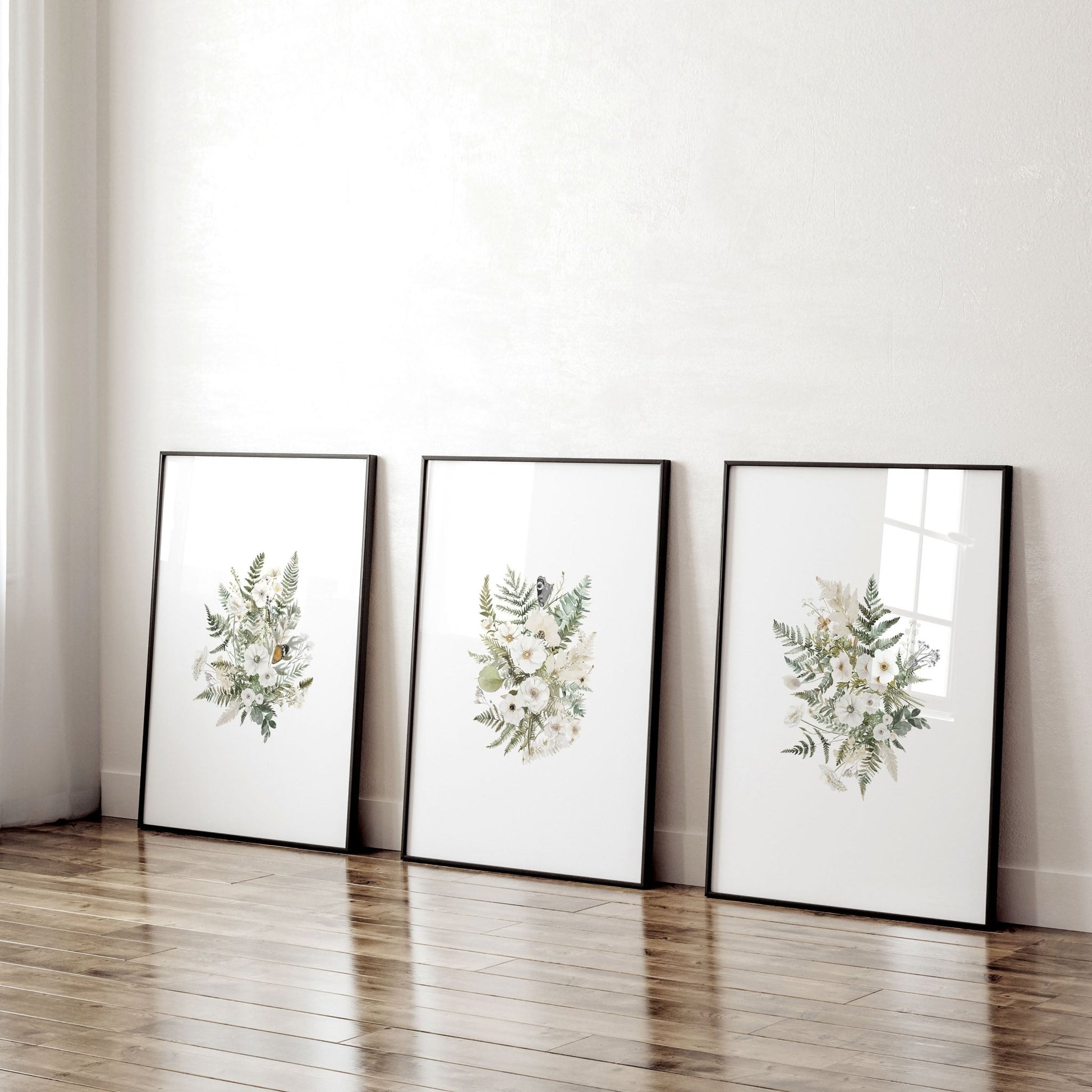 Floral Poster | Set of 3 wall art prints