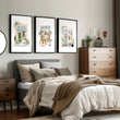 Flower wall art Country Cottage Flower Shop Wall Art displayed on a wall in a styled room — view 9