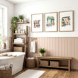 Flowers Art Botanical Flower Shop Watercolour wall art displayed on a wall in a styled room — view 5