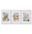 Flowers Artwork Botanical Flower Shop wall art as a wrapped canvas