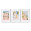Framed Art Prints | Set of 3 Beach Decor Wall art Prints