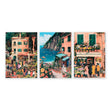 Framed Artwork | Set of 3 Italian Lifestyle Wall art Prints