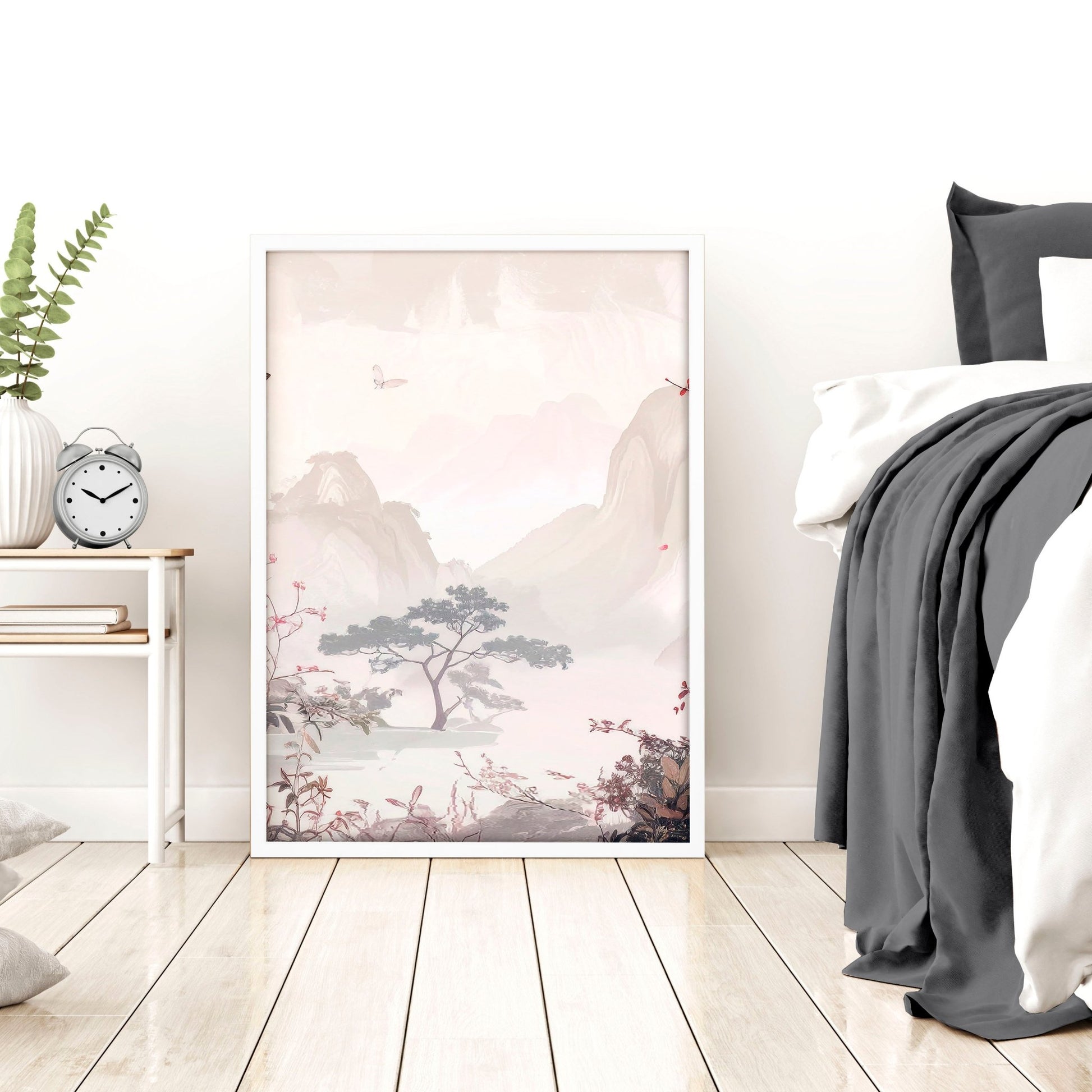 Framed Artworks | Set of 3 Chinoiserie Wall art Prints