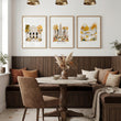 Framed Dining Room Wall Art 