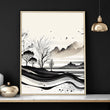 Framed Landscape Wall Art | Set of 3 wall art prints