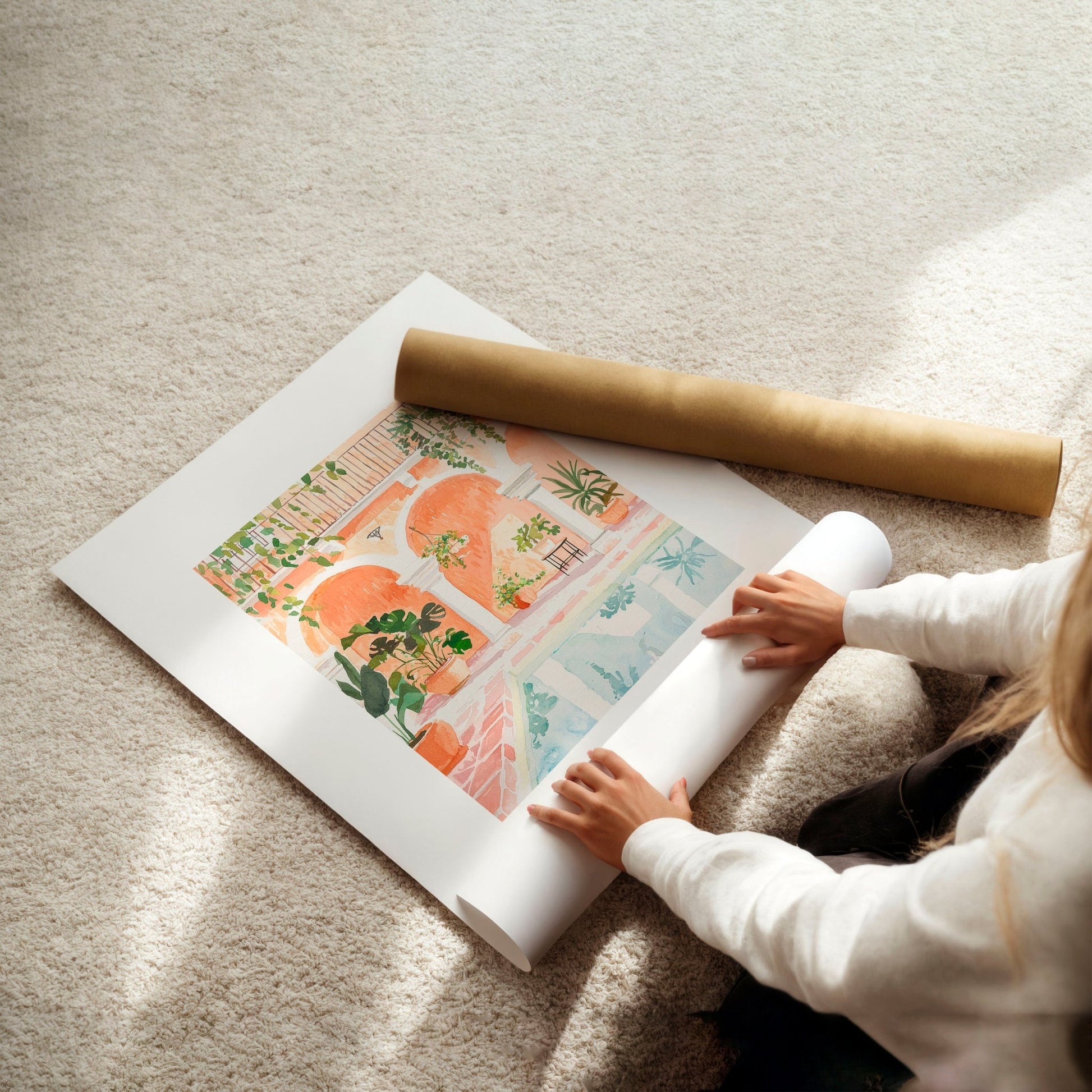 Framed Printed Artwork | Set of 3 Beach Decor Wall art Prints