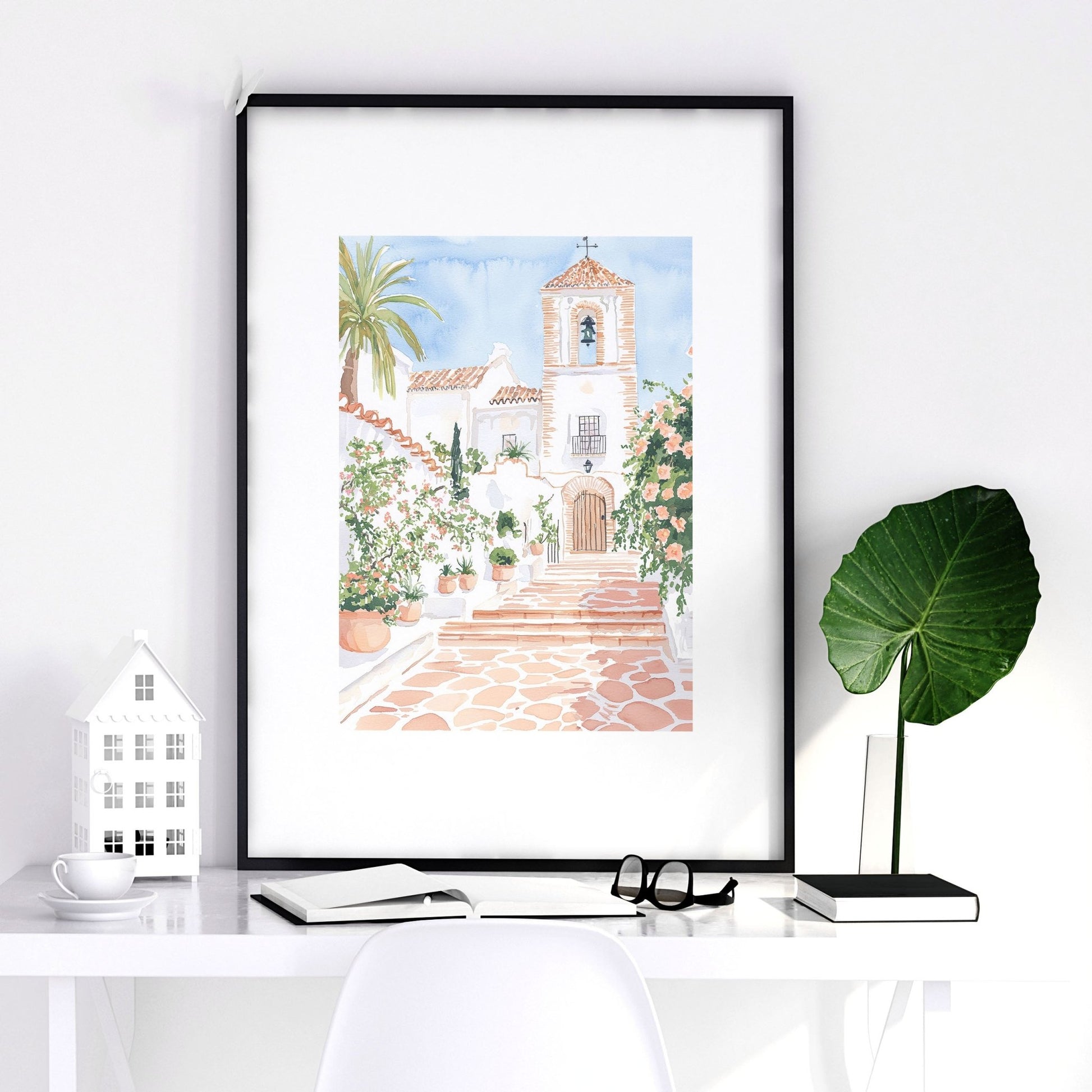Framed Printed Artwork | Set of 3 Beach Decor Wall art Prints