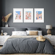 Framed Prints Art | Set of 3 Beach Decor Wall art Prints