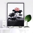 Framed Prints For Wall | Set of 3 Asian Inspired Wall art Prints
