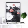 Framed Prints For Wall | Set of 3 Asian Inspired Wall art Prints