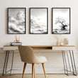 Framed Wall Art Sets of 3 | Set of 3 Asian Inspired Wall art Prints