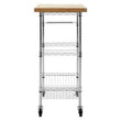 Frankfurt 3 Tier Kitchen Trolley
