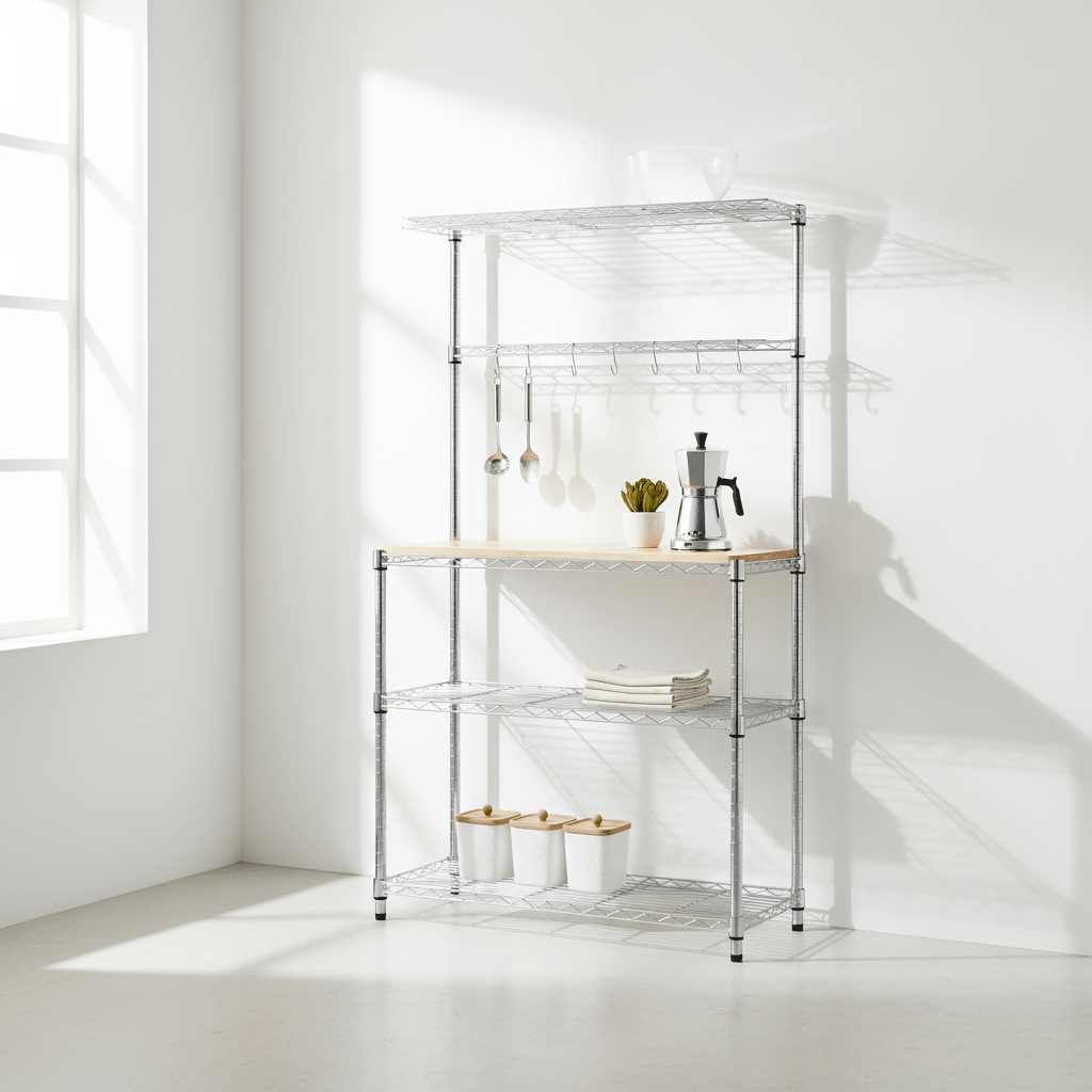 Frankfurt 4 Tier Shelf Unit