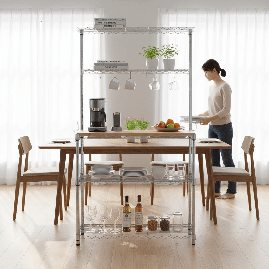 Frankfurt 4 Tier Shelf Unit