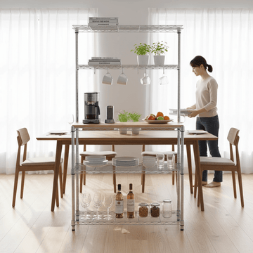 Frankfurt 4 Tier Shelf Unit