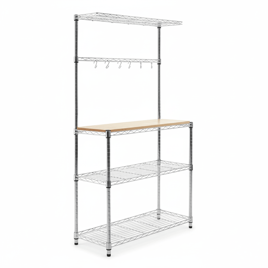 Frankfurt 4 Tier Shelf Unit