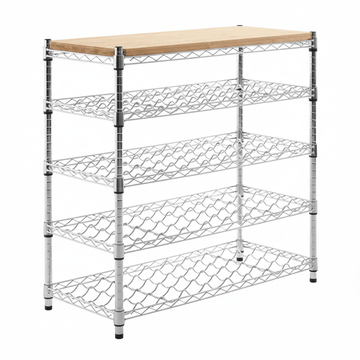 Frankfurt 4 Tier Wine Rack