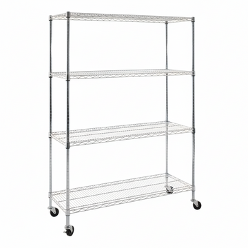 Frankfurt 4 Tier Metal Shelf Unit