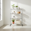 Frankfurt 4 Tier Metal Shelf Unit